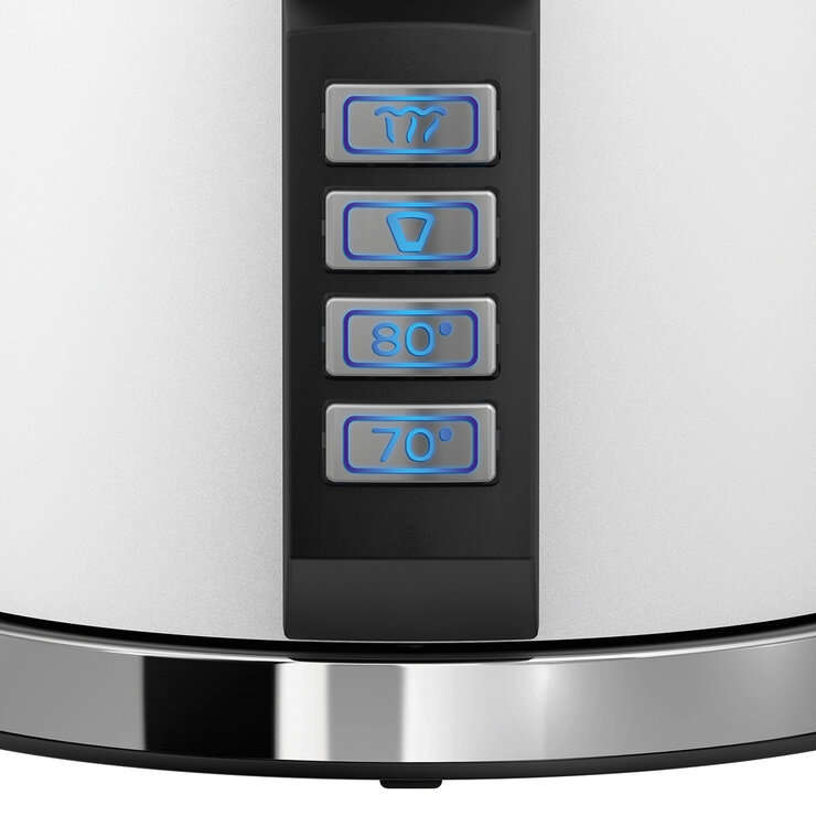 Image of kettle's temperature buttons