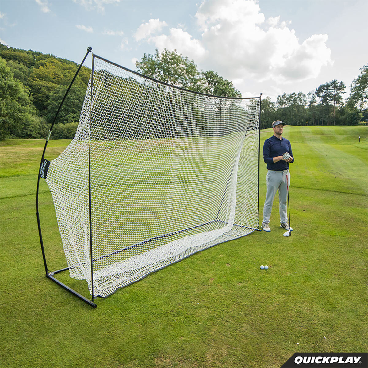 QUICKPLAY QuickHit 10 x 7ft Hitting Net Costco UK