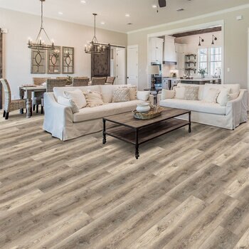 Golden Select Light Oak Rigid Core SPC Luxury Vinyl Flooring Planks with Foam Underlay - 1.33 m² Per Pack