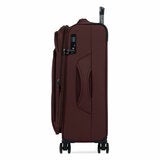 Rock Vitality Softshell Suitcase 4pc set in Burgundy