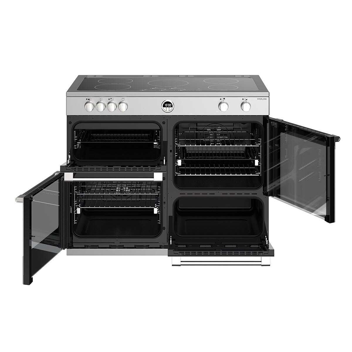 Stoves Sterling S1100Ei, Induction Range Cooker A Rated in 2 Colours