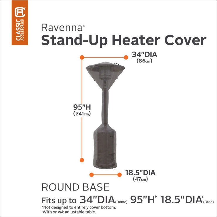 Classic Accessories Ravenna Stand Up, Costco Patio Heater Cover