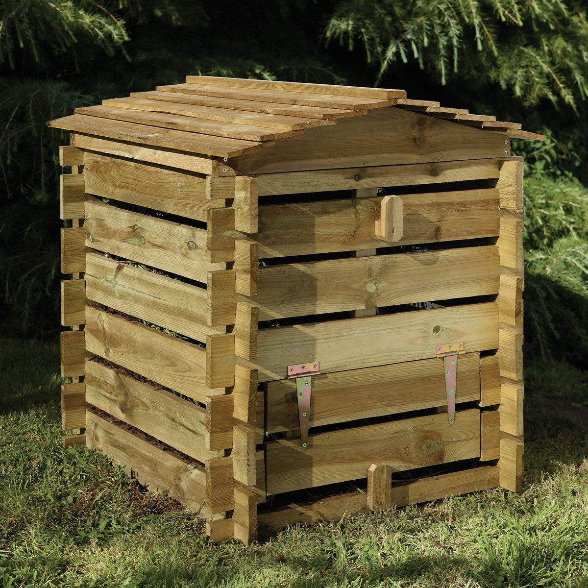 Forest Garden Wooden Beehive Composter