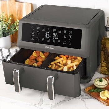 Sur La Table Digital Air Fryer Dual Basket 10.4L