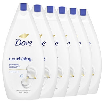 Dove Body Wash 6 x 450ml Dove Body Wash 6 x 450ml