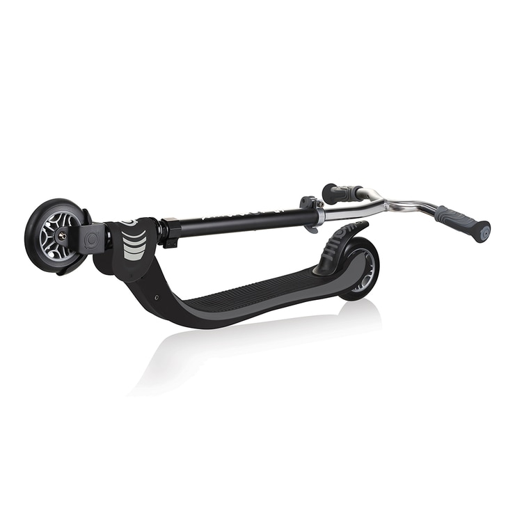 Globber Flow Foldable 125 Scooter in Black/Grey (6+ Years) Globber Flow Foldable 125 Scooter in Black/Grey (6+ Years)