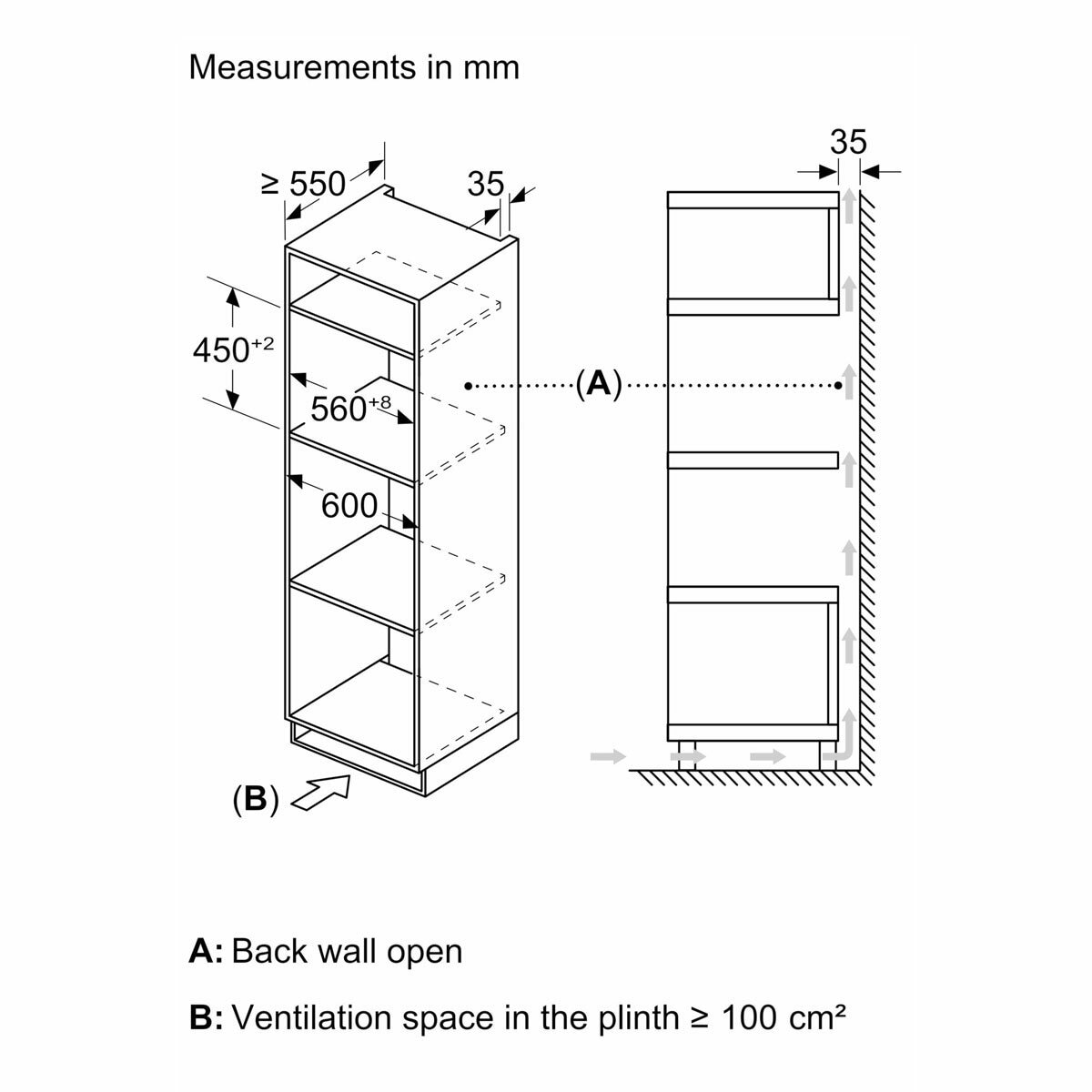 Bosch Series 4 CMA583MB0B, Built In Microwave Oven, in Black Bosch Series 4 CMA583MB0B, Built In Microwave Oven, in Black