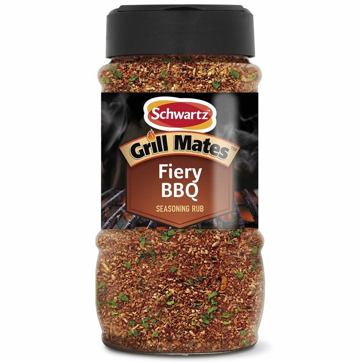 Schwartz Grill Mates Fiery BBQ Seasoning, 243g Schwartz Grill Mates Fiery BBQ Seasoning, 243g
