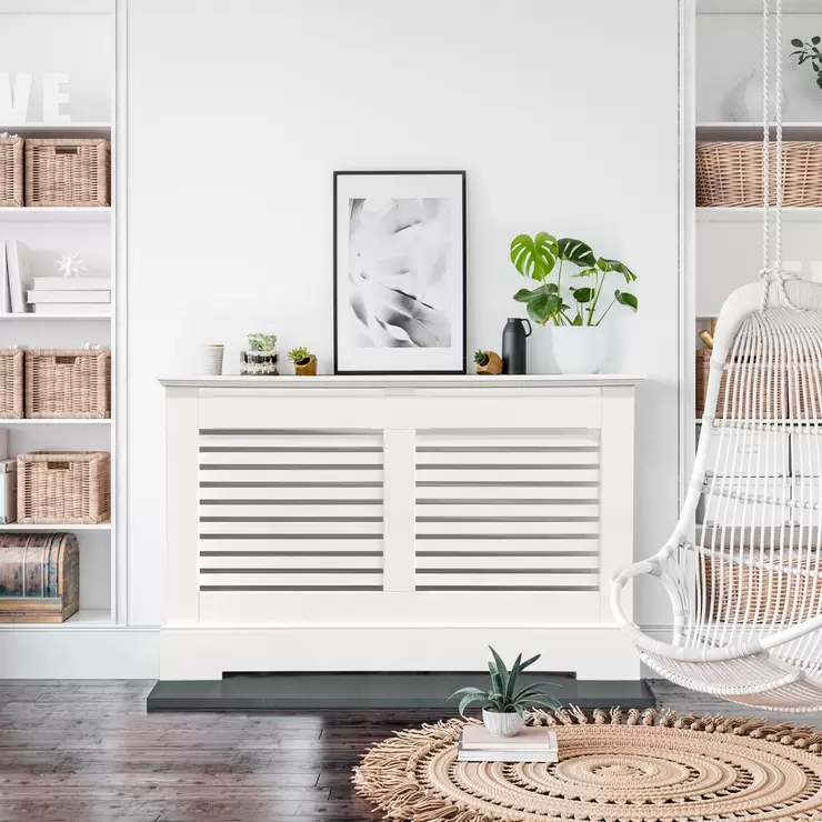 Winther Browne Wiltshire Medium Radiator Cover, 800 x 1500 x 225mm Winther Browne Wiltshire Medium Radiator Cover, 800 x 1500 x 225mm