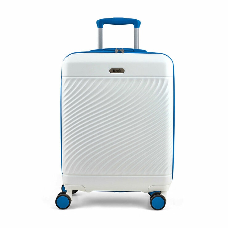 ROCK Love Island Cabin Suitcase White / Blue ROCK Love Island Cabin Suitcase White / Blue