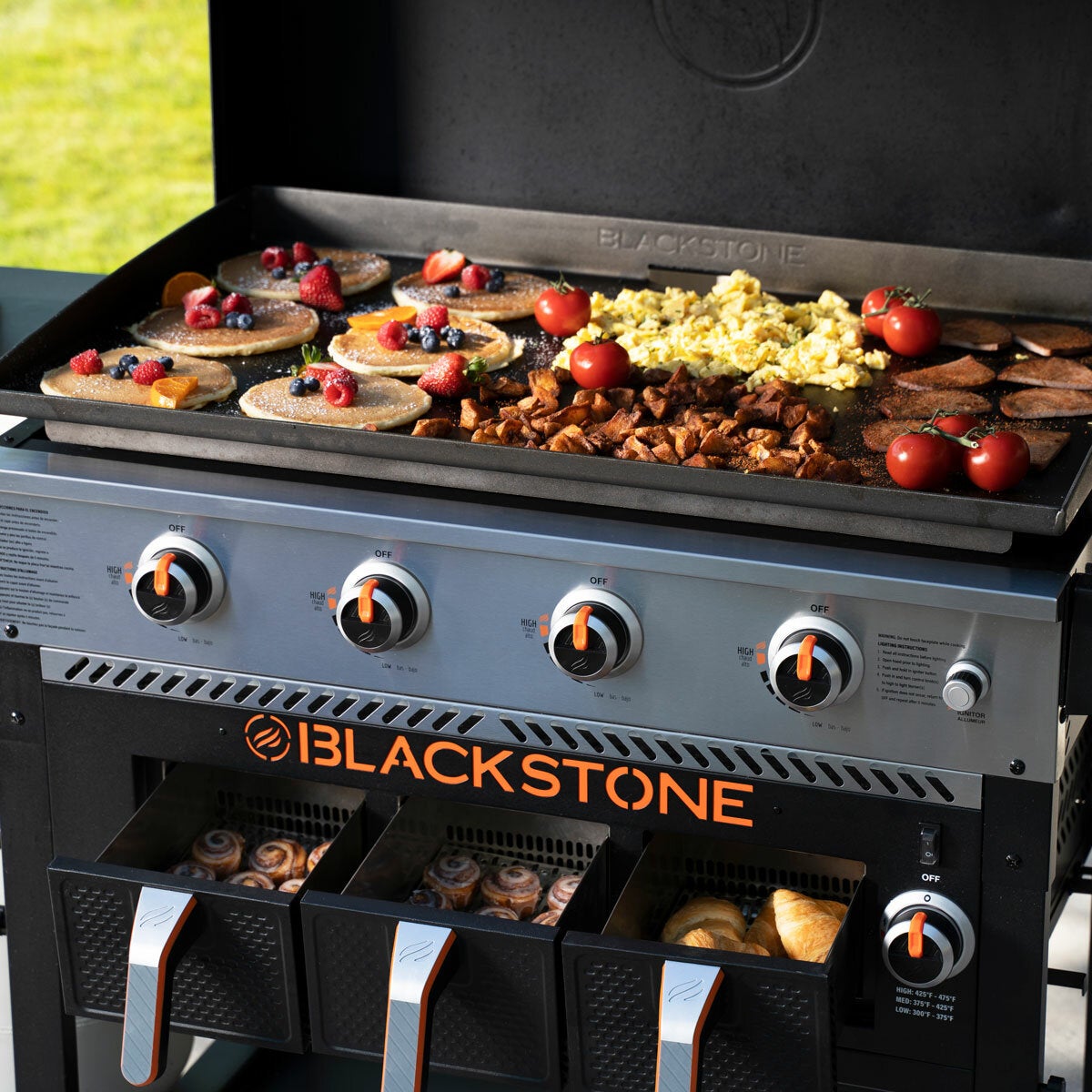 Blackstone 36" Griddle Gas Barbecue BBQ with Airfryer Blackstone 36" Griddle Gas Barbecue BBQ with Airfryer