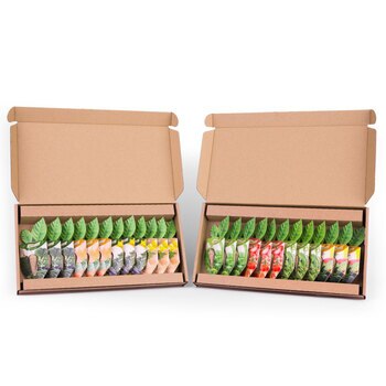 Seedcell Grow your Own Vegetable Patch and Pizza Toppings, 24 Pods
