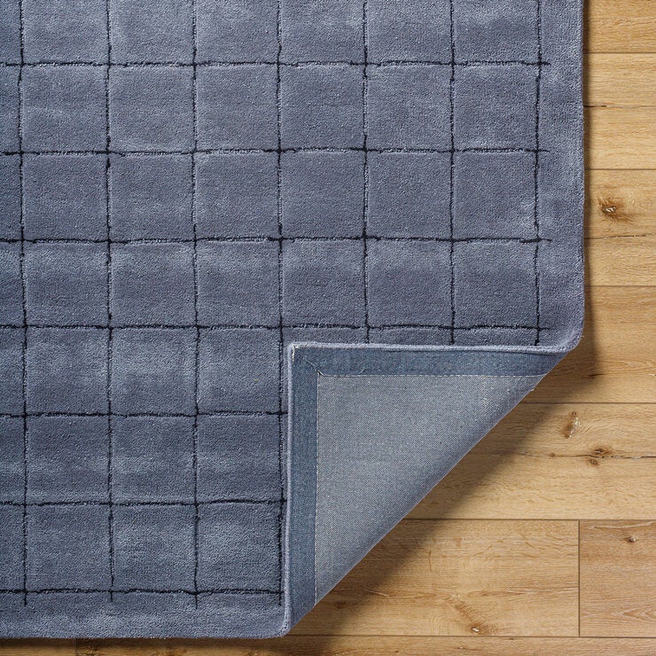 Livabliss Brook Grey Wool Rug, In 2 Sizes Livabliss Brook Grey Wool Rug, In 2 Sizes