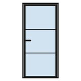 Mustang Heritage Aluminium Internal Single Door Delivery Only