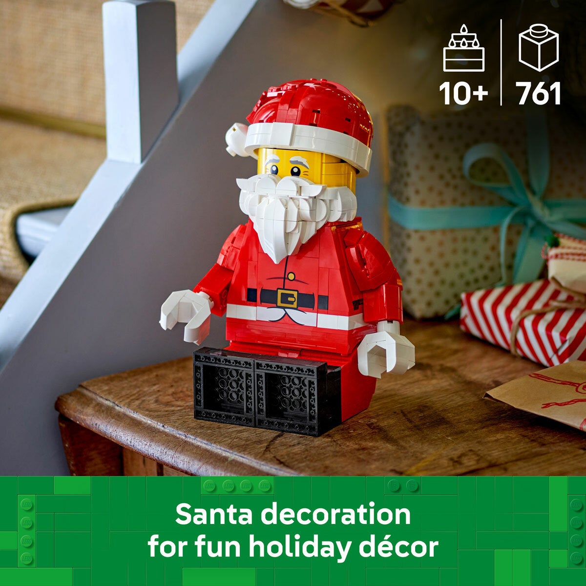 LEGO Iconic Up-Scaled Santa Minifigure - Model 40820 (10+ Years) LEGO Iconic Up-Scaled Santa Minifigure - Model 40820 (10+ Years)