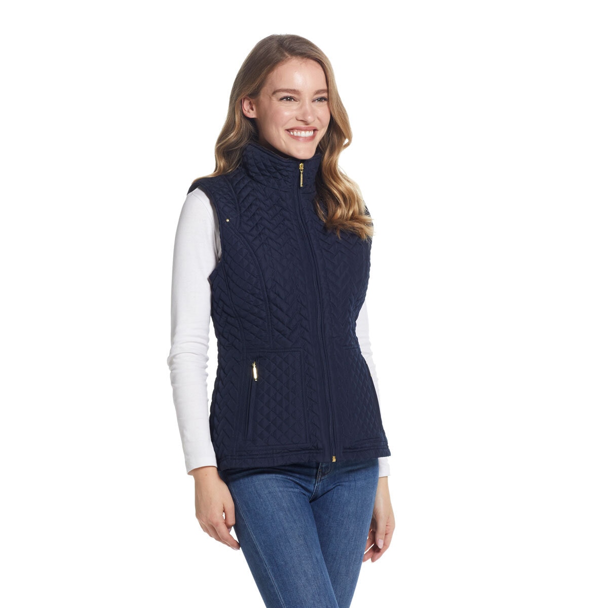 Weatherproof Ladies Quilted Plush Lined Vest