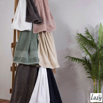  Lazy Linen 6 Piece Towel Bundle in 6 Colours