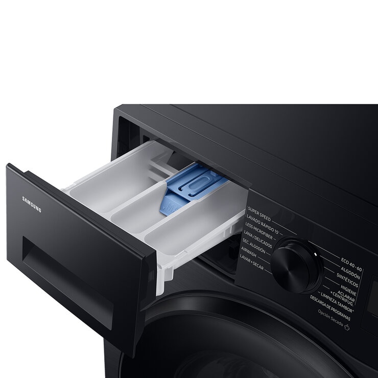 Samsung Series 5 WD90DG5G34BBEU 9kg / 5kg Smart Slim Depth Washer Dryer, E Rated in Black