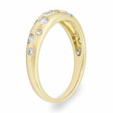 0.40ctw Round Brilliant Cut Diamond Ring , 14ct Yellow Gold