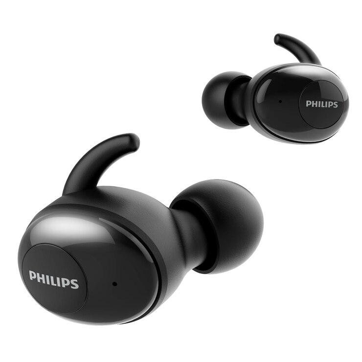 Philips UpBeat In Ear True Wireless Headphones in Black, TAT3215BK/00