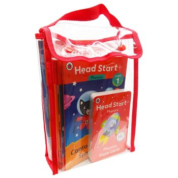 Ladybird Head Start 18 Books & Flashcards Set (4+ Years)