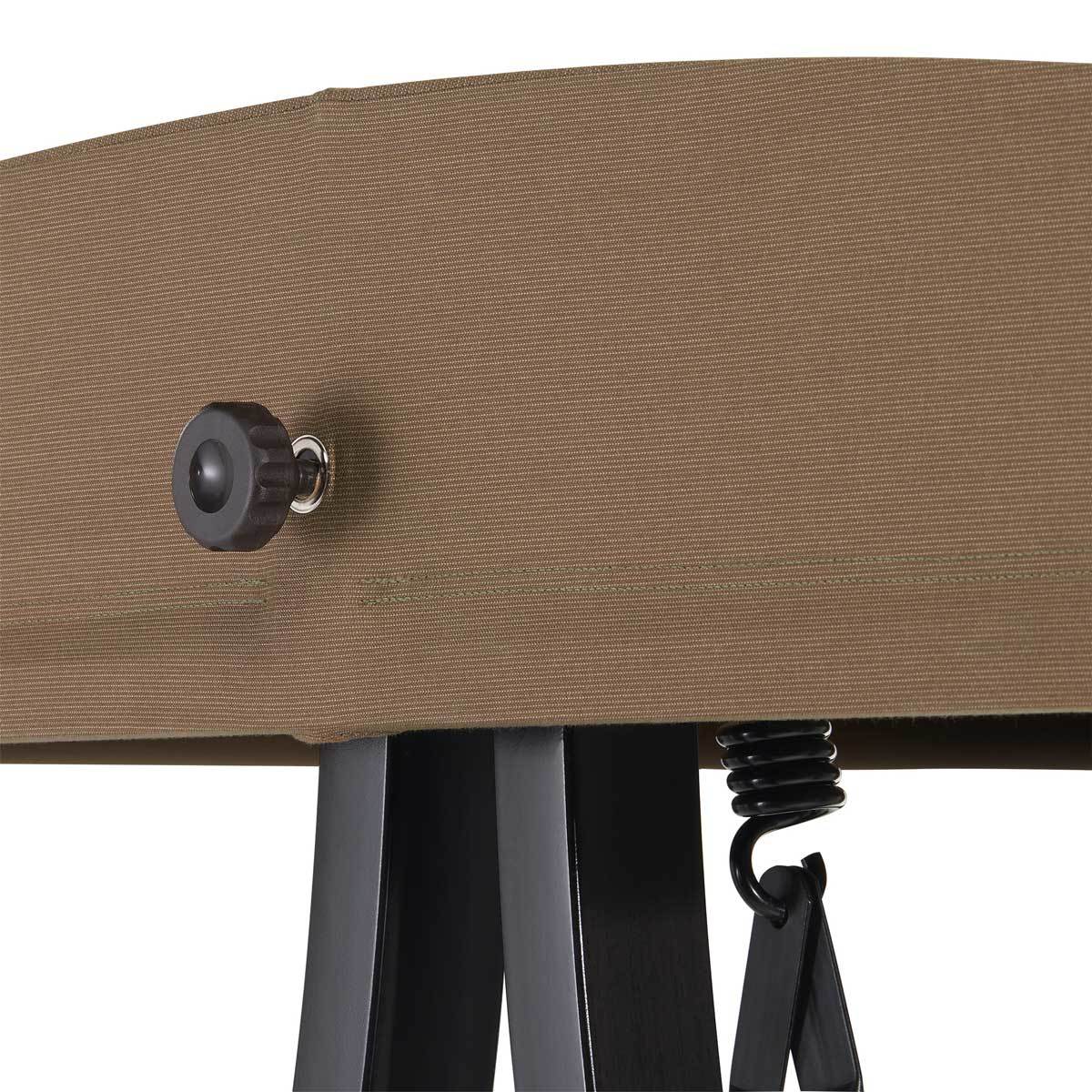 Agio Springdale Patio Swing with Canopy and Accent Pillows Costco UK