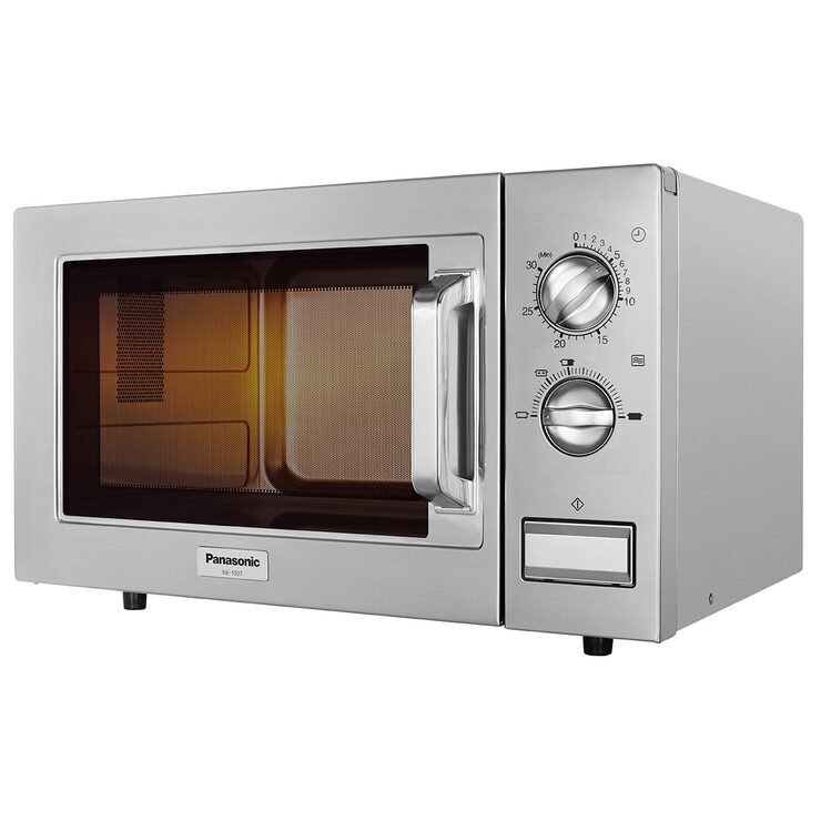 Panasonic NE1027BTQ, 22L Commerical Microwave in Silver Costco UK