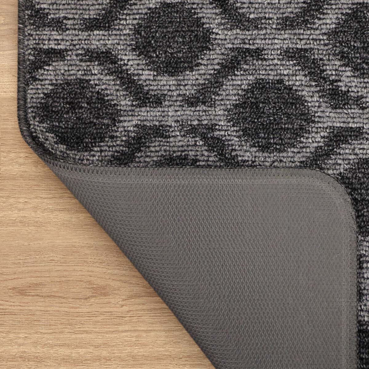 Multy Home Gracehill Gunmetal Accent Floor Runner, 60 x 183 cm