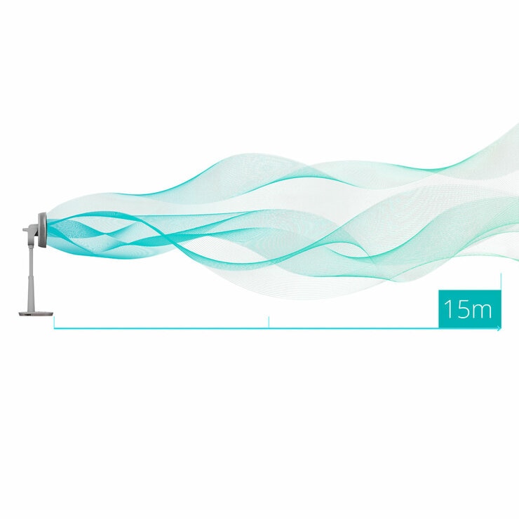 Lifestyle image of Duux Whisper Fan 3 with airflow up to 15m Lifestyle image of Duux Whisper Fan 3 with airflow up to 15m