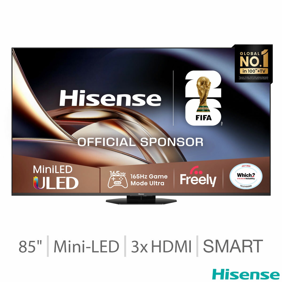 Hisense 85U8QTUK 85 Inch Mini LED HD Smart TV Hisense 85U8QTUK 85 Inch Mini LED HD Smart TV