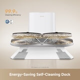 Dreame L50S Pro Ultra Robotic Vacuum Cleaner in White Dreame L50S Pro Ultra Robotic Vacuum Cleaner in White