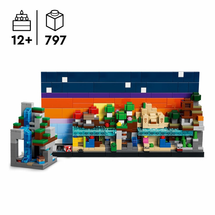 LEGO Minecraft Mini Biomes - Model 21589 (12+ Years)