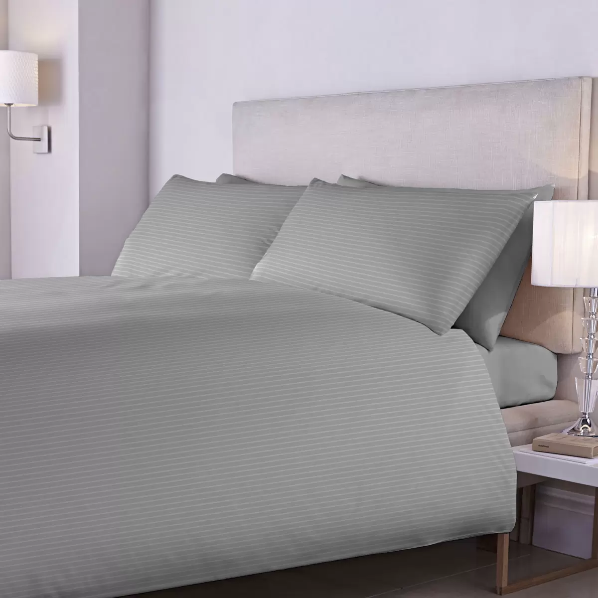 Boutique Living 800 Fadenzahl Ägyptische Baumwolle 6-teiliges Bettset in 2 Farben - Bild 12 von 18