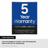 Samsung Series 6, Flex Zone Plus NZ64B6058KK/U1 Smart Induction Hob, in Black