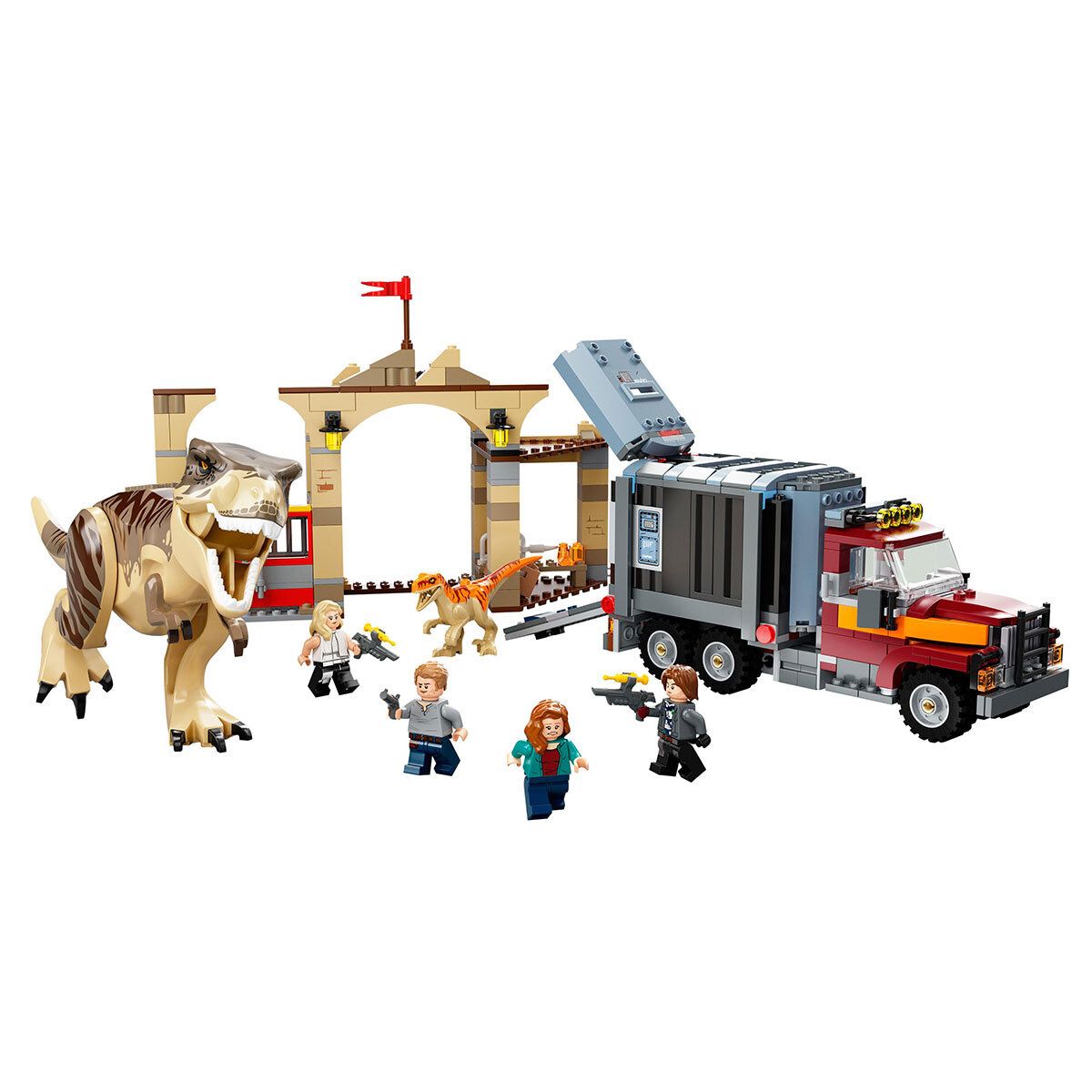 Buy LEGO Jurassic World Dinosaur Breakout Overview Image at Costco.co.uk