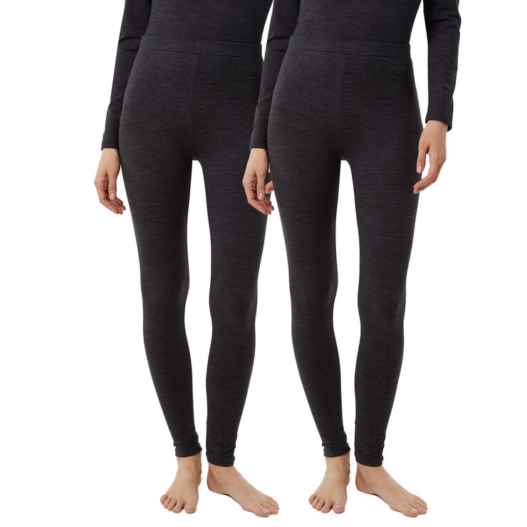 32 Degrees Heat Neo Plush Base Layer Legging 2 Pack