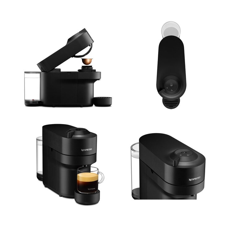 Image showing the Magimix Nesspresso Vertuo Pop from multiple angles