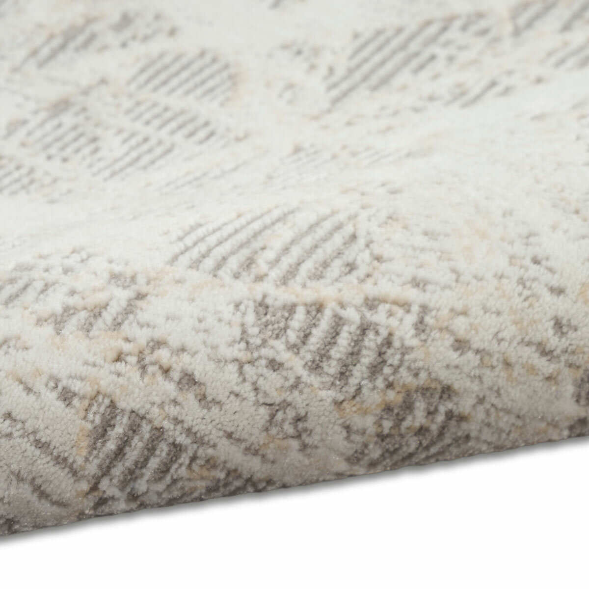 Calvin Klein Rush Grey Ivory Rug, in 2 Sizes