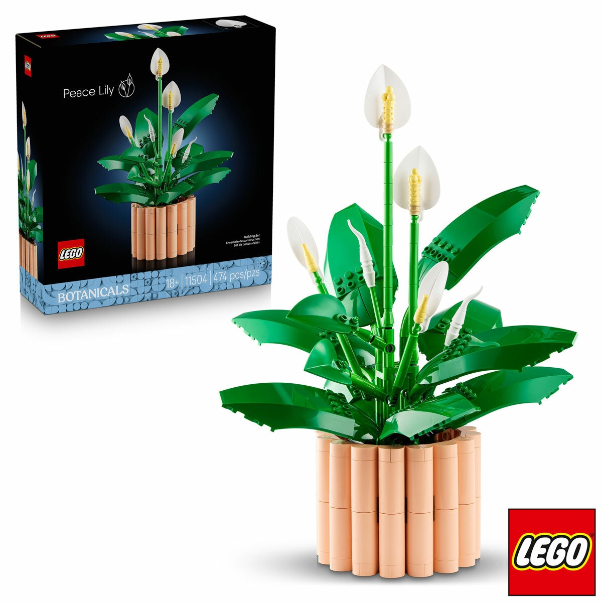 LEGO Botanicals Peace Lily - Model 11504 (18+ Years) LEGO Botanicals Peace Lily - Model 11504 (18+ Years)