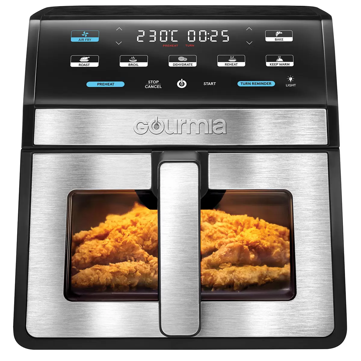 Gourmia Digital Air Fryer With Light Window Stock Checker