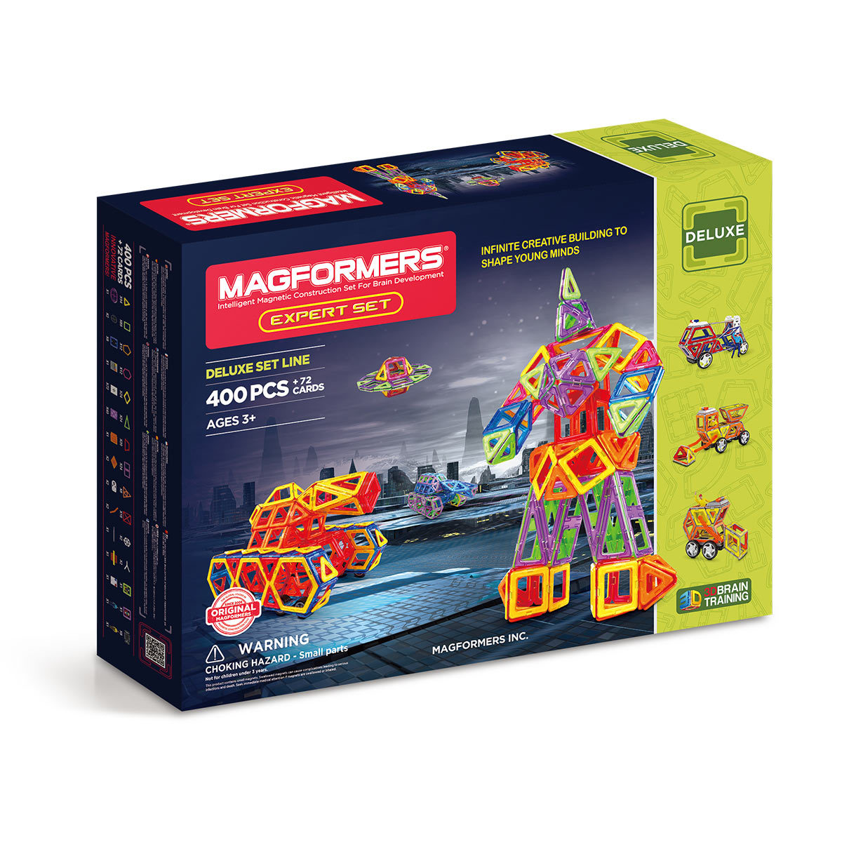 Magformers Magnetic Construction Expert 400 Piece Set (3+ Years)