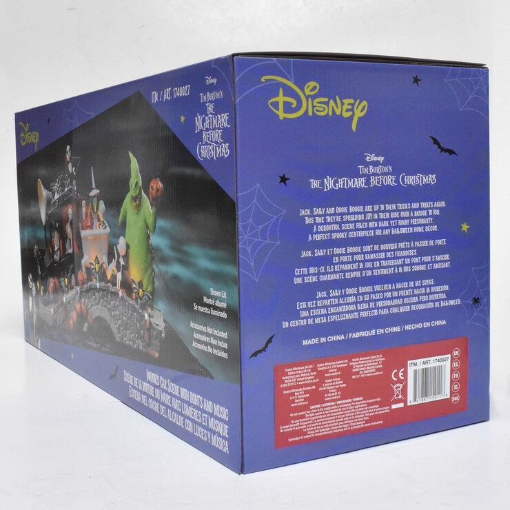 Disney The Nightmare Before Christmas Mayor’s Car Scene with Lights and Music  Box