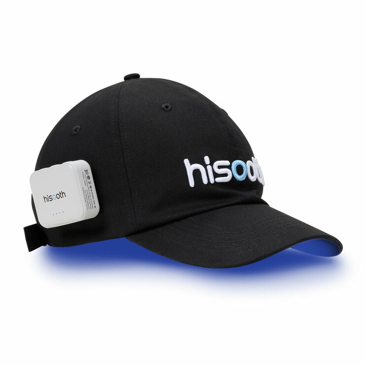 Hisooth H3 Hair Regrowth Scalp Massage Cap with LED Light in Black, size Large Hisooth H3 Hair Regrowth Scalp Massage Cap with LED Light in Black, size Large