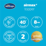 Silentnight Airmax 800 Topper