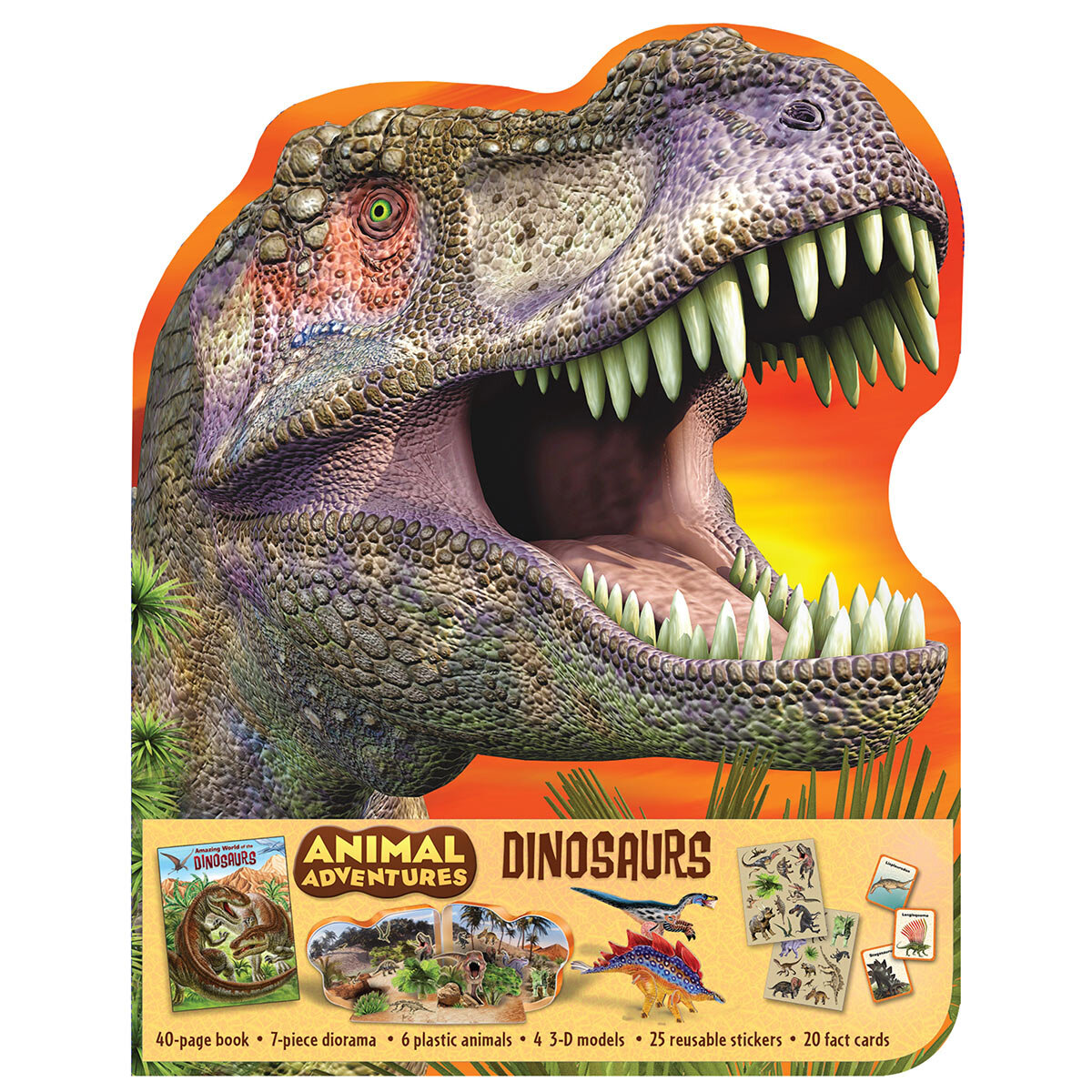 Dinosaur Shaped Adventure Box (3+ Years)