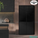 Hisense RQ5X560SFLEF, Multi Door Fridge Freezer, E Rated in Black Hisense RQ5X560SFLEF, Multi Door Fridge Freezer, E Rated in Black
