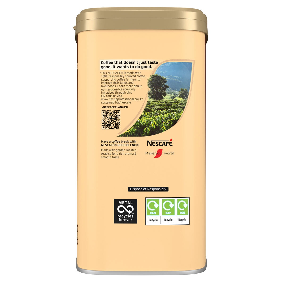 100% Responsibly Sourced Coffee