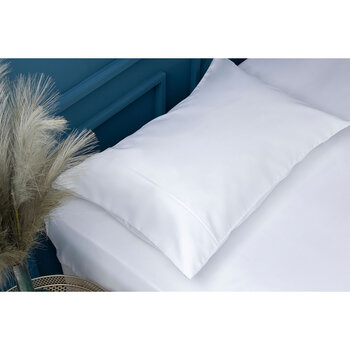 Belledorm 600 Thread Count Cotton Pillowcase Pair in White