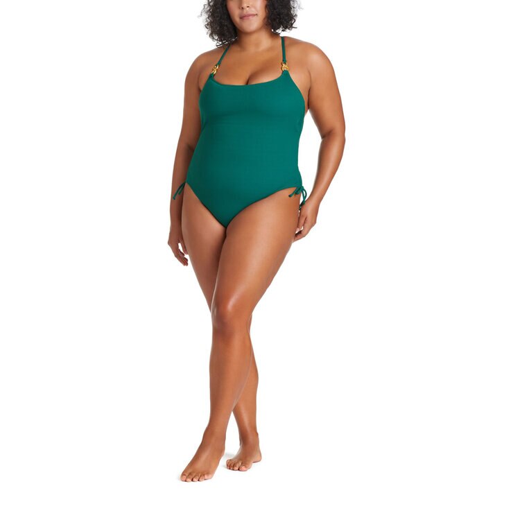 Rod Beattie Ladies Bleu Swimsuit in Green Rod Beattie Ladies Bleu Swimsuit in Green
