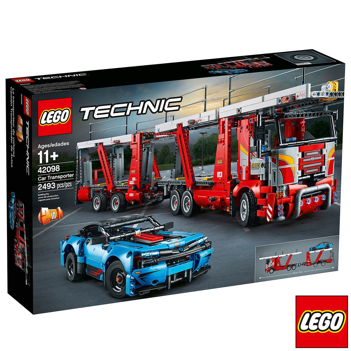 LEGO Technic Car Transporter - Model 42098 (11+ Years)